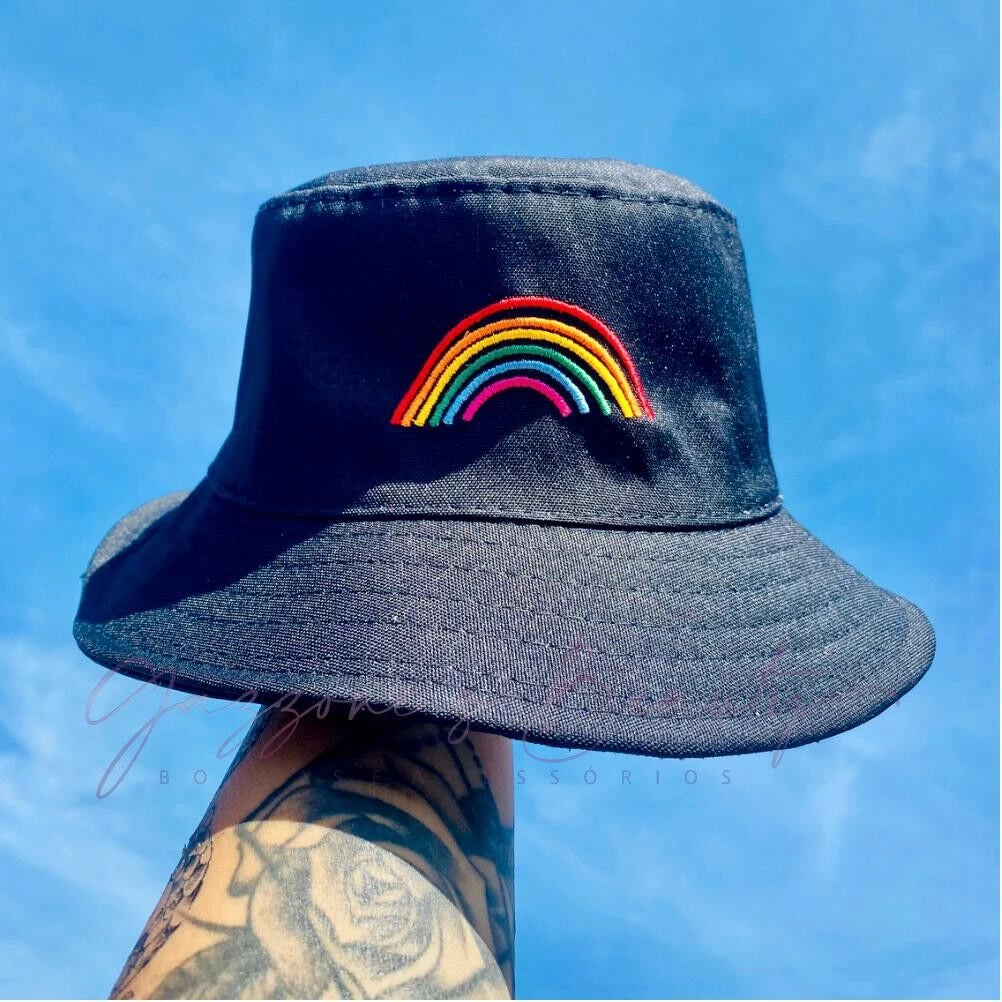 Chapeu Bucket Hat Butterfly Borboleta