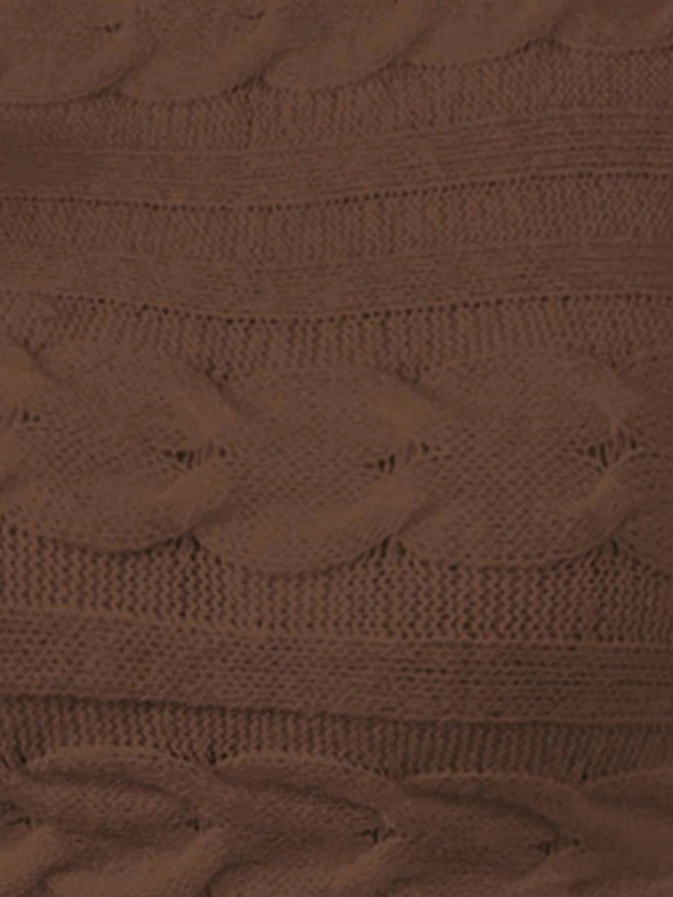 Glyssa Suéter Cropped de Gola Alta Feminino, Blusas de Manga Longa Tricô Pulôver Outono Inverno