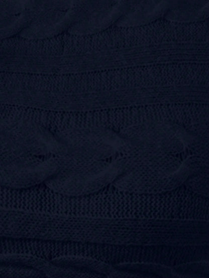 Glyssa Suéter Cropped de Gola Alta Feminino, Blusas de Manga Longa Tricô Pulôver Outono Inverno