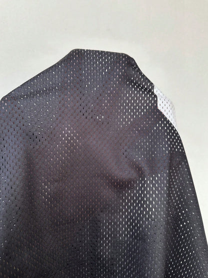 Camiseta Preta Larga com Cordão e Pompom, Plus Size