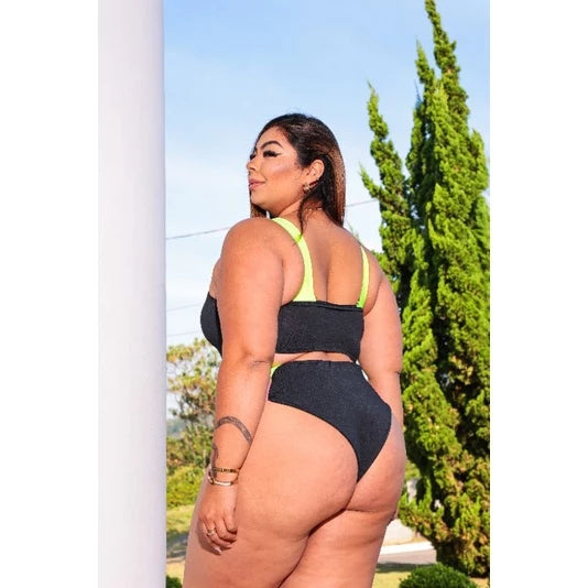 Body Maiô Praia / piscina Plus Size