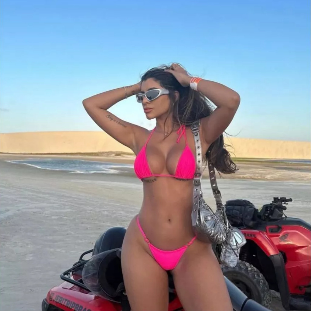 Kit 2 Conjunto Biquini Verão Biquine Fio Dental Moda Praia