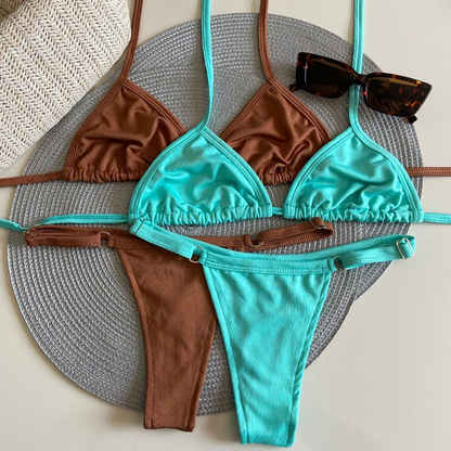 Kit 2 Conjunto Biquini Verão Biquine Fio Dental Moda Praia