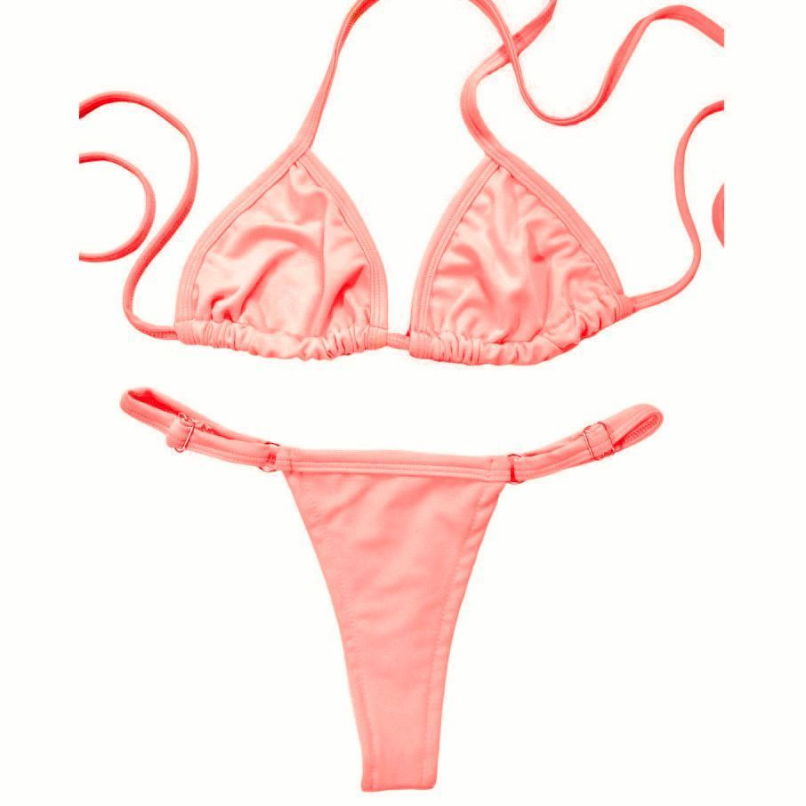 Biquíni Feminino Cortininha Fio Dental Marquinha Moda Praia Verão
